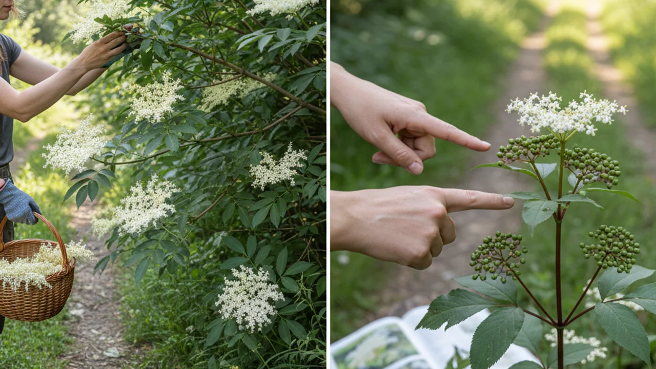 Image de couverture - Sureau sauvage : comestible ou toxique ? Récoltes, bienfaits et utilisation